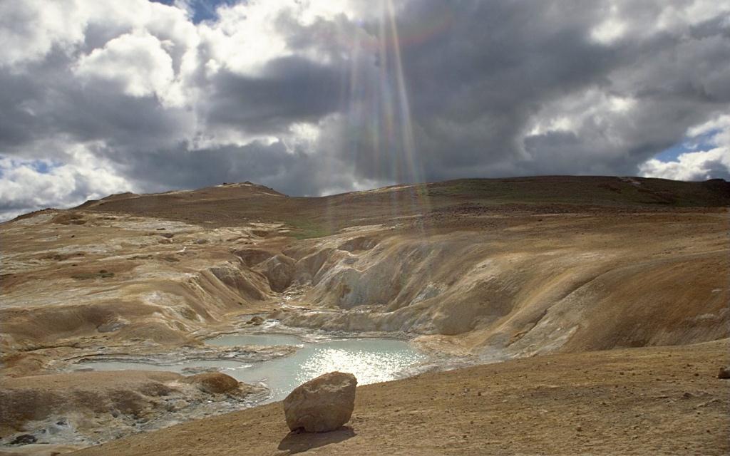 Hot Spring - Leirhnjukur, Iceland
