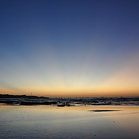 Sunset at Playa Tamarindo, Tamarindo, Costa Rica, December 30 2009. - over_kind_man
