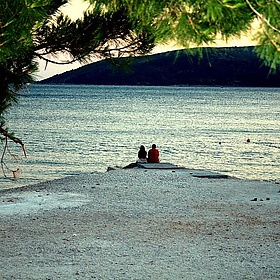 Love on the beach - Cristina :):):)