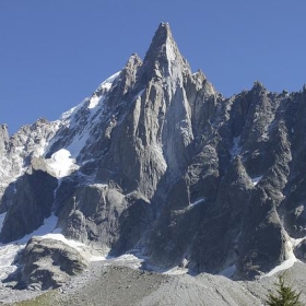 Aiguille du Dru,  Mont Blanc massif, French Alps - geographyalltheway.com