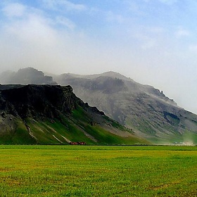 Ash among Lambafell and Skjannanípa - rwhgould