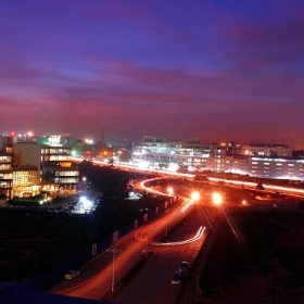 view of outer ring road, Bangalore - bharatte