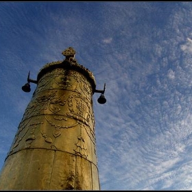 Golden Pillar of Ralong Monastery - Sukanto Debnath