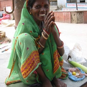 Inde India Portrait woman femme - etrenard