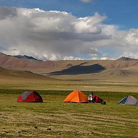 India - Ladakh - Trekking - 001 - Camp at Pongungu near Tso Kar - mckaysavage