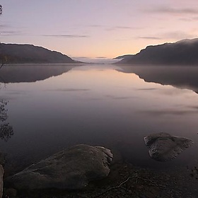 Ullswater Early Morning - David-White