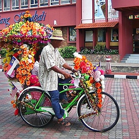 Pedicab, Melaka - Malaysia - Khalzuri