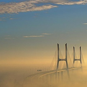 Merging in the mist - F H Mira