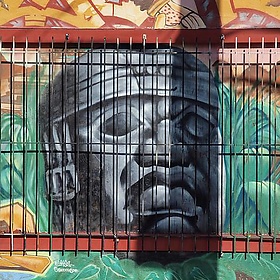 Mural in Mission, San Francisco - Franco Folini