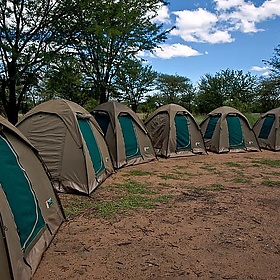 Tents at Ngiri Campsite - wwarby