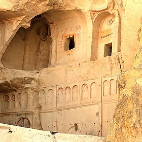 I think this is the facade for the Dark Church, Goreme, Cappadocia, Turkey - Alaskan Dude