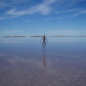 "Inside Australia". Lake Ballard. WA - amandabhslater