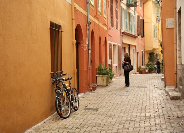 A street in Villefranche