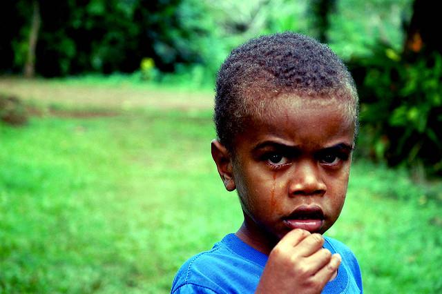 Ben Crying, Raviravi, Fiji, Summer 2006